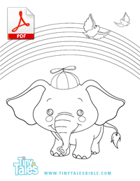 Download our Elephant Colouring Page